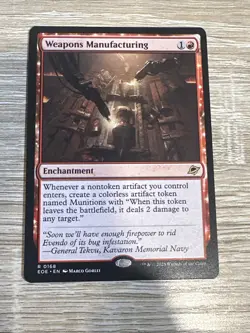 Weapons Manufacturing (0168) - NM - Edge Of Eternities - Image 1