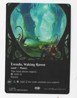 Magic the Gathering, EOE, Rare, Evendo, Walking Haven, Land-Planet - Image 1