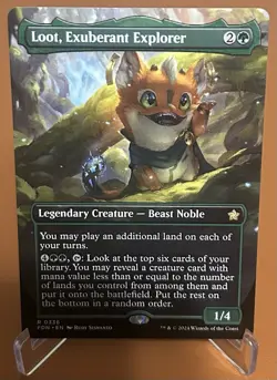 Loot, Exuberant Explorer (Borderless) Foundations Regular - Image 1