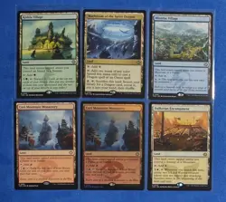 Tarkir: Dragonstorm Rare Land Lot Magic The Gathering Free Shipping - Image 1