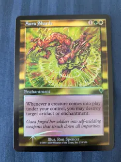Aura Shards Invasion Foil - MTG - Magic the Gathering - LP - Image 2