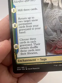 The Three Seasons 231/285 MTG Kaldheim Uncommon 2021 TCG Card LP - Image 5