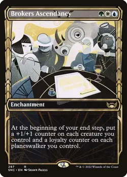 Brokers Ascendancy Showcase Regular - Streets Of New Capenna MTG-LP - Image 1