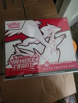 Pokemon Center Exclusive White Flare ETB Elite Trainer Box TCG New Sealed - Image 1