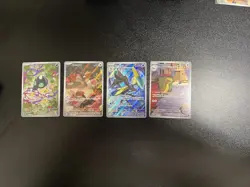 Pokemon TCG Mega Evolutions Illustration Rare Lot of 4! Near Mint - Image 1