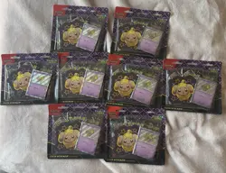 Pokemon Paldean Fates Tech Sticker Collection 3 Booster Pack Blister- Fidough - Image 1