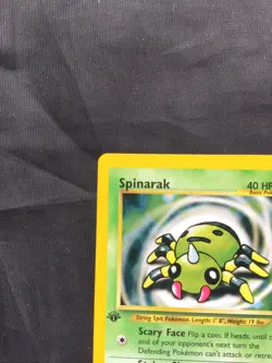 Pokemon Cards: Neo Genesis 1st Edition Common: Spinarak 75/111 - Image 2