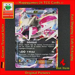 Yvetal EX - Pokemon Karte TCG Black Star Promo BSP XY150 /F59 - Image 1