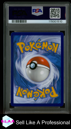 STRAHLENDES GLURAK GERMAN POKEMON GO 2022 011 PSA 9 - Image 2