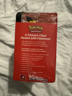 Pokemon TCG Celebrations Collector Chest Lunch Box Tin Sealed - Image 4