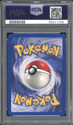 1999 Pokemon PORTUGUESE Unlimited Base Set Pikachu 58/102 PSA 8 NM-MT - Image 2