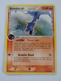Aerodactyl 35/110- MP/HP-EX Holon Phantoms- Non Holo- Pokemon - Image 1