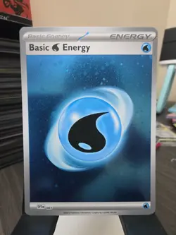 Pokemon TCG Basic Water Energy Pokemon 151 Cosmos Holo #003 - Image 1