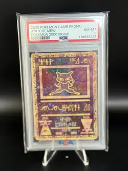 Pokemon Ancient Mew Movie 2000 Promo PSA 8 NM-MT - Image 1