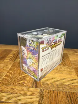 Pokemon S&S Vivid Voltage Booster Box 36 Packs - Factory Sealed W/acrylic Case 820650817496 - Image 3