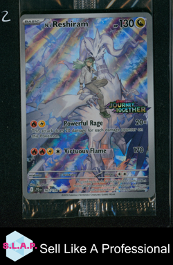 N'S RESHIRAM 167/159 POKEMON JOURNEY TOGETHER PROMO 2025 ENGLISH SEALED - Image 1