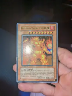Yu-Gi-Oh! TCG Infernal Flame Emperor Structure Deck SD3-EN001 1st Edition Ultra - Image 1