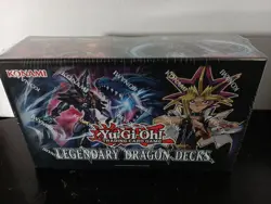 Yugioh Legendary Dragon Decks Box Set Brand New Factory Sealed - Image 1