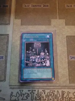 YUGIOH TCG PROHIBITION PSV-039 RARE 1ST EDITION HP 1996 - Image 3