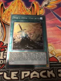 Noble Arms - Gallatin NKRT-EN019 - Platinum Rare 1st NM Yugioh - Image 1