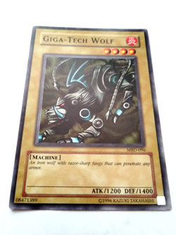 Yu-Gi-Oh! Giga-Tech Wolf Metal Raiders MRD-096 Unlimited Common - Uncirculated - Image 2
