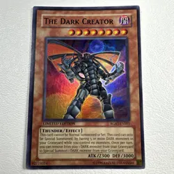 Yu-Gi-Oh The Dark Creator RGBT-ENSE1 LP Super Rare Limited Edition Raging Battle - Image 1