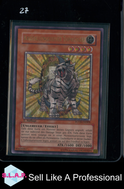 KRISTALLUNGEHEUER TOPASTIGER YU-GI-OH! FOTB 1ST EDITION DEUTSCH - Image 1