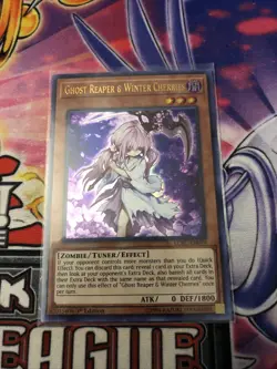 Yugioh! LP Ghost Reaper & Winter Cherries - LCKC-EN079 - Ultra Rare - 1st Editio - Image 1