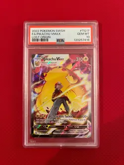 Pikachu VMAX - TG17/TG30 - Lost Origin - PSA 10 - Pokemon Card - Image 1