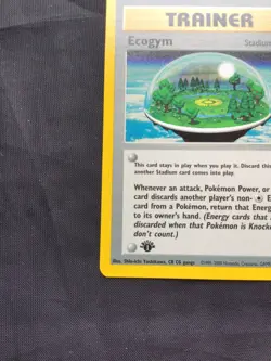 Pokemon Cards: Neo Genesis 1st Edition Rare: Ecogym 84/111 - Image 5