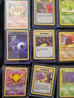 WOTC Vintage Pokemon Bundle 14 cards Pokemon TCG Team Rocket 1999 set snorlax - Image 2