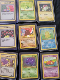WOTC Vintage Pokemon Bundle 14 cards Pokemon TCG Team Rocket 1999 set snorlax - Image 3