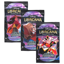 Disney Lorcana TCG Card Game Rise of the Floodborn Booster Box Sealed In Hand - Image 2