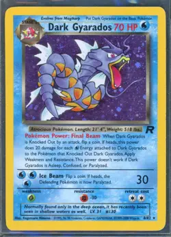 Pokemon Cards - Dark Gyarados 8/82 - Team Rocket - eBay Live Sun 12th 6:30pm - Image 1