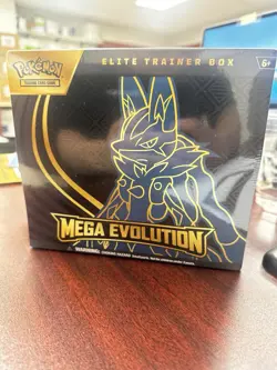 Pokemon Trading Card Game TCG Mega Evolution Elite Trainer Box ETB Lucario NEW - Image 2