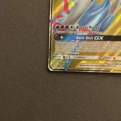Pokemon Sun and Moon Tag Team Latias and Latios GX Full Art Card 169/181 LP - Image 4