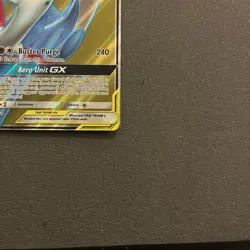 Pokemon Sun and Moon Tag Team Latias and Latios GX Full Art Card 169/181 LP - Image 5