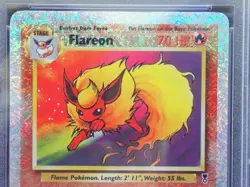 PSA 6 FLAREON 10/110 REVERSE HOLO - POKEMON LEGENDARY COLLECTION CARD - Image 4