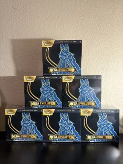 Pokemon Trading Card Game TCG Mega Evolution Elite Trainer Box ETB Lucario NEW - Image 1