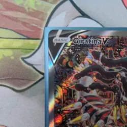 Giratina v Alternate Full Art Holo Card 186/196 Swsh11: Lost Origin Mint Raw - Image 2