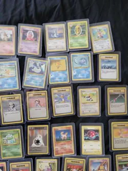 WOTC Pokemon TCG Base Set 52 Card Bundle Joblot Partial Incomplete Set no dupes - Image 3
