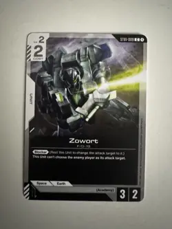 Zowort (ST01-009) (NM) - Gundam Card Game - Heroic Beginnings Starter Deck (ENG) - Image 1