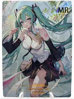 ❤Hatsune Miku - Goddess Story Girl Party 6 - CHARM OF GODDESS - MR-03 Card - Image 1