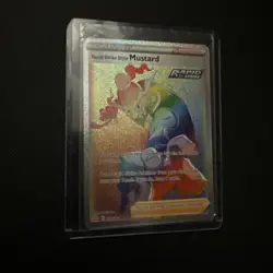 Rapid Strike Style Mustard 176/163 Battle Styles Full Art Pokemon Card Near Mint - Image 1