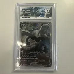 Lugia V Alt Art Silver Tempest 186/195 Pokemon Card Ace 10 Gem Mint - Image 1