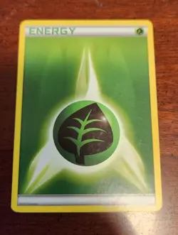 Grass Energy Pokemon Card, 2013 - Image 1