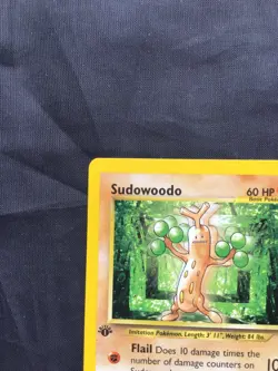 Pokemon Cards: Neo Genesis 1st Edition Common: Sudowoodo 77/111 - Image 2