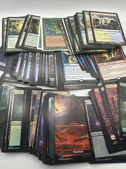 175 MTG Bulk Mixed Lot Collection Magic the Gathering Mix of Lands Foils & Rares - Image 3