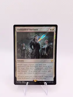 Unfinished Business (Surge Foil) Commander: Final Fantasy Foil - Image 1
