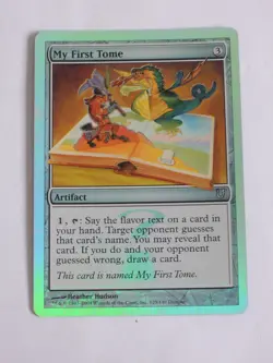 MTG - FOIL - My First Tome - Unhinged - LP - Image 1